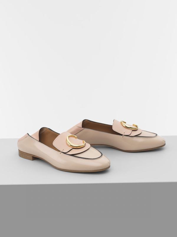 Chloé Moccasins Mujer Zapatos Rosas Calfskin ZNBP92041